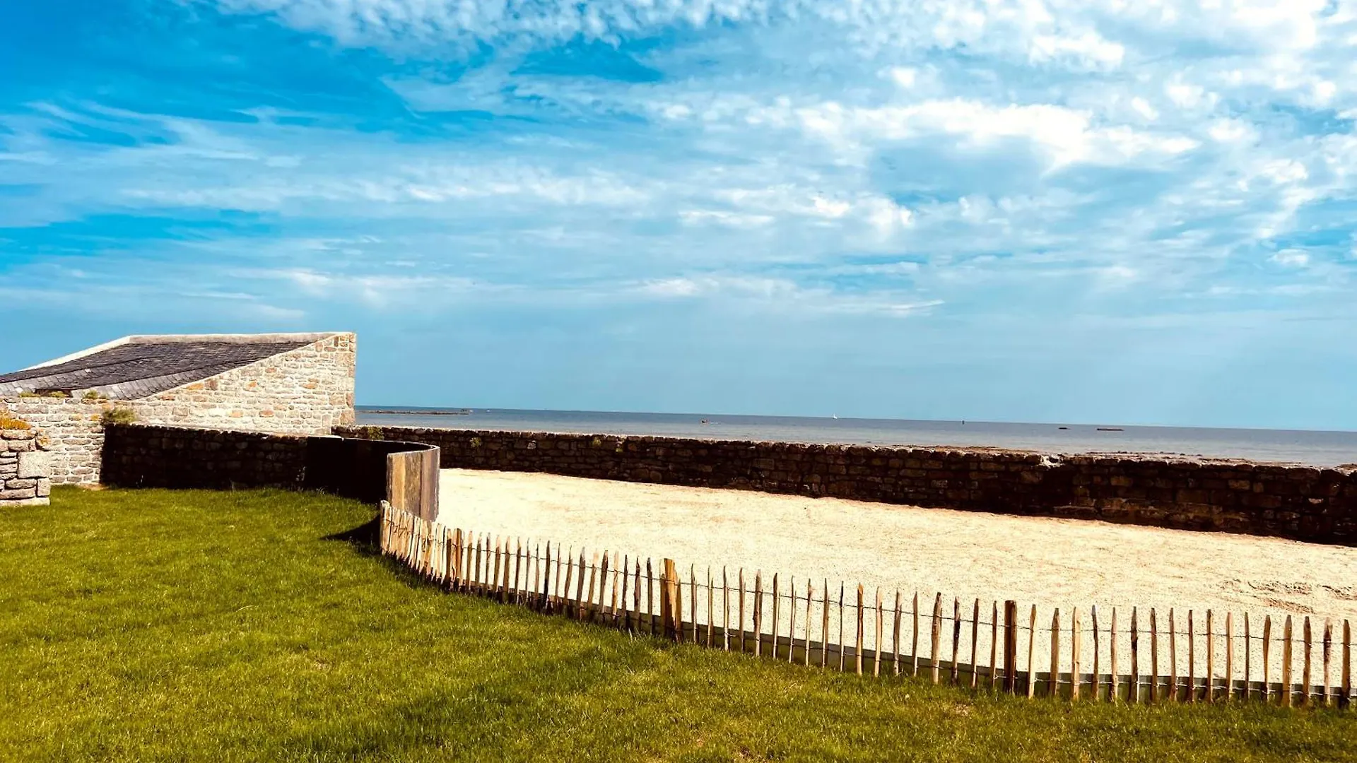 La Chaumiere Loctudy - Vue Mer - Acces Direct Plage 0*,  Frankrijk