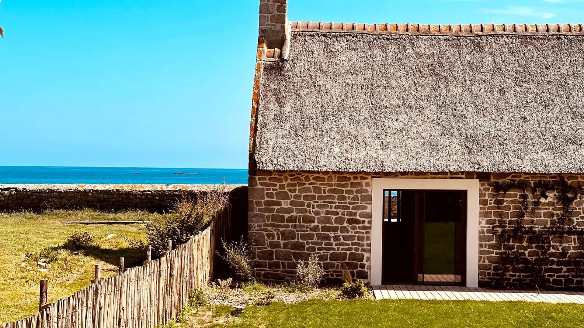 La Chaumiere Loctudy - Vue Mer - Acces Direct Plage Vakantiehuis