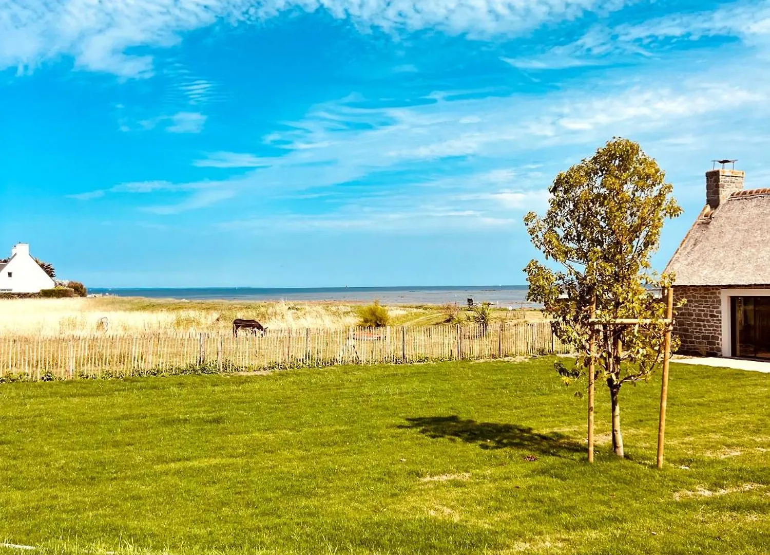 La Chaumiere Loctudy - Vue Mer - Acces Direct Plage 0*,  Frankrijk
