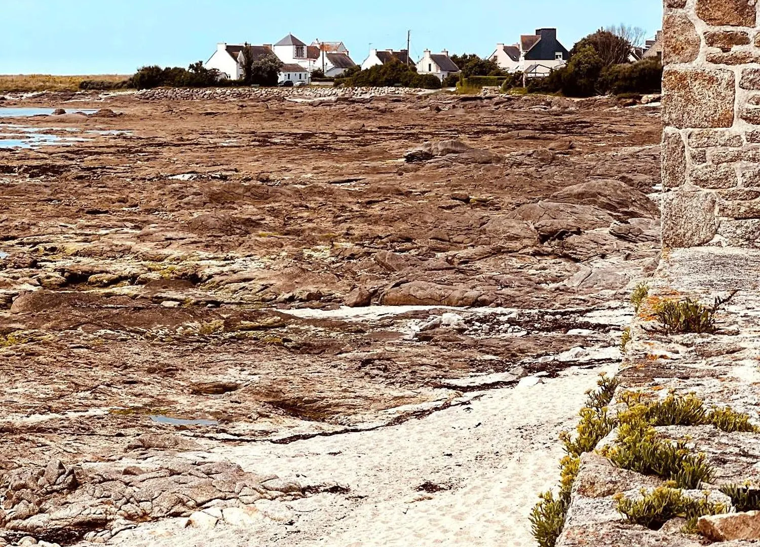 La Chaumiere Loctudy - Vue Mer - Acces Direct Plage Casa de Férias