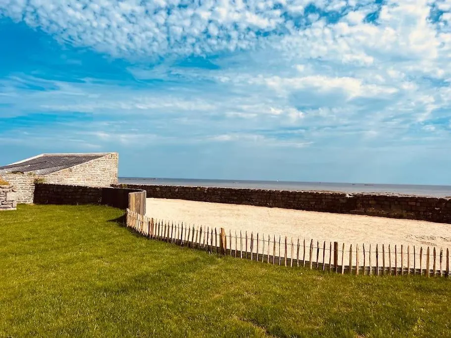 La Chaumiere Loctudy - Vue Mer - Acces Direct Plage 0*,