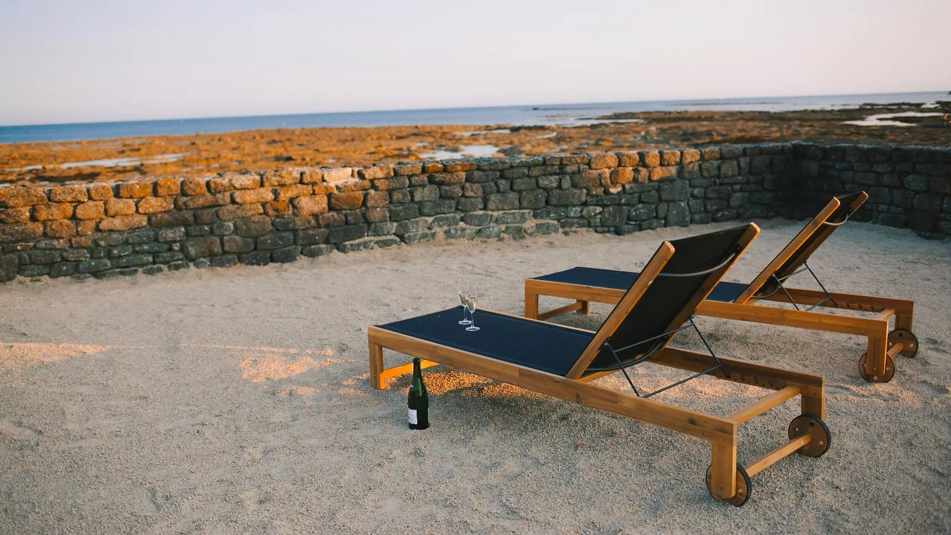 La Chaumiere Loctudy - Vue Mer - Acces Direct Plage Vakantiehuis